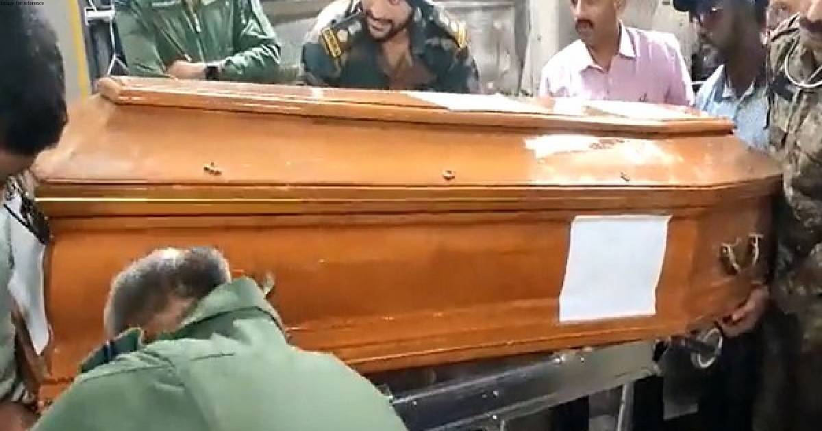Mortal remains of Indian national killed in Sudan violence brought back to India